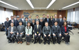 報道機関関係者と香川大学役員等との懇談会を開催しました